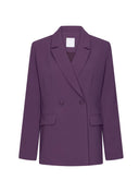 Blazer | Crepe | Takeo | Blackberry Wine - shop_name