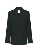 Blazer | Crepe | Takeo | Deep Black - shop_name