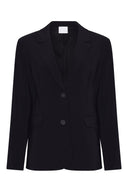 Blazer | Japanese Crepe | Takana | Deep Black - shop_name