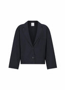 Jacket | Bonded Travelqualität | Iseka | Black-Blue
