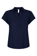 Top | Light Travel | Kera | Black-Blue