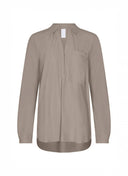 Blouse | Light travel jersey | Kaemi | Sand