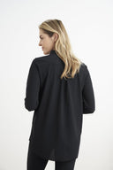 Blouse | Light travel jersey | Kaemi | Deep Black - shop_name