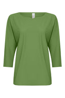 T-shirt | Lightweight Travel | Nariko | Wasabi