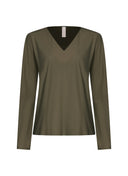 Top | Light Travel | Miry | Olive Night