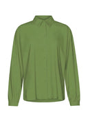 Blouse | Recycled Light Travel | Iwai | Wasabi