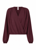 Blouse | Light Travel | Orine | Merlot