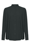 Bluse | Light-Travelqualität |Mody | Deep Black