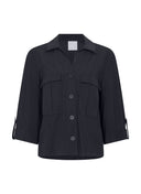 Blouse | Regular Travel | Shigeko | Black - Blue - shop_name
