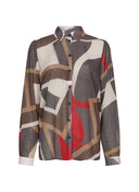 Top | Crinckle Polyester | Wiya | Graphic Print - shop_name