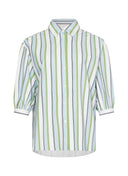 Bluse | Regular-Travelqualität | Yomie Dessin | Bold Stripe