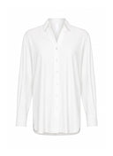 Bluse | Recycled Regular-Travelqualität | Mikuya | White