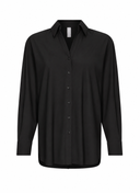 Blouse | Recycled Regular Travel | Mikuya | Deep Black