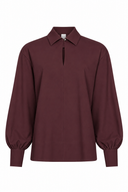 Blouse | Recycled Regular Travel | Sotoky | Merlot