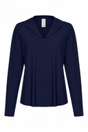 Top | Recycled Light-Travelqualität | Hoki | Blu Marine