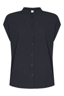 Blouse | Light Travel | Tokiko | Black-Blue