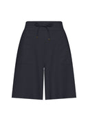 Shorts | Comfort-Travelqualität | Makiko | Black-Blue