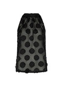 Top | Viscose Polyester | Wakaba Dessin | Black Dot