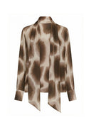 Blouse | Viscose | Lihana | Espresso Splash