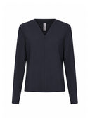 Top | Recycled Regular-Travelqualität | Akira | Black-Blue