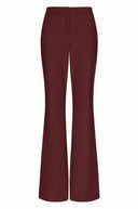 Pantalon | Bonded Travel | Bazy Bonded | Merlot