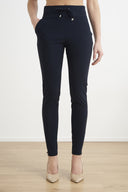 Hose | Regular Travelqualität | Yogi | Black-Blue