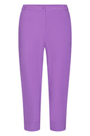 Pants | Regular Travel | Capri | Plum Purple - shop_name