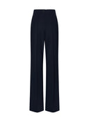 Pants | Bonded Travel | Gujo | Black-Blue