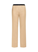 Pants | Heavy Satin Stretch | Kawase | Champagne - shop_name