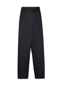 Pants | Cotton Stretch | Botan | Black Blue - shop_name