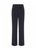 Hose | Comfort-Travelqualität | Biharu | Black-Blue