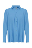 Bluse | Light-Travelqualität | Milly | Alaskan Blue