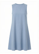 Dress | Travel Jersey | Amya | Cashmere Blue