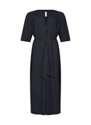 Dress | Regular Travel | Gero | Black-Blue