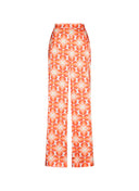Pantalon | Polyester Satin Stretch | Taky | Sunburst bubbles