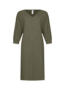Kleid | Heavy- Travelqualität | Shige | Dusky Green