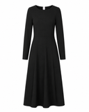 Jurk | Recycled Regular Travel | Tami Long Sleeve | Deep Black