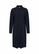 Kleid | Recycled Regular-Travelqualität | Riku | Black-Blue