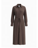 Kleid | Recycled Regular-Travelqualität | Sika | Cacao