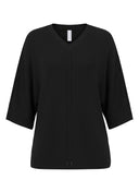 Knit | Viscose Bamboo | Maru | Deep Black