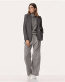 Blazer | Regular-Travelqualität Print | Goshiko Dessin | Dark Antra Stripe