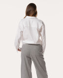 Blouse | Cotton Stretch | Agano | White