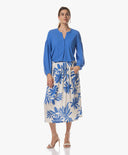 Blouse | Light Travel | Byaku | Hawaiian Ocean