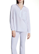 Bluse | Light-Travelqualität | Kaemi | White