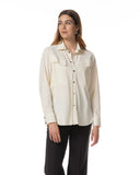 Bluse | Recycled Regular-Travelqualität | Masea | Cream