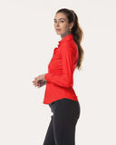 Bluse | Regular-Travelqualität | Ayaka Closed | Spicy Red