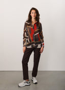 Top | Crinckle Polyester | Wiya | Graphic Print - shop_name