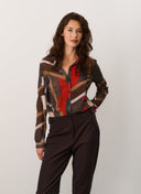 Top | Crinckle Polyester | Wiya | Graphic Print - shop_name