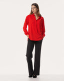 Bluse | Light-Travelqualität | Kaemi | Spicy Red