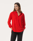 Bluse | Light-Travelqualität | Kaemi | Spicy Red